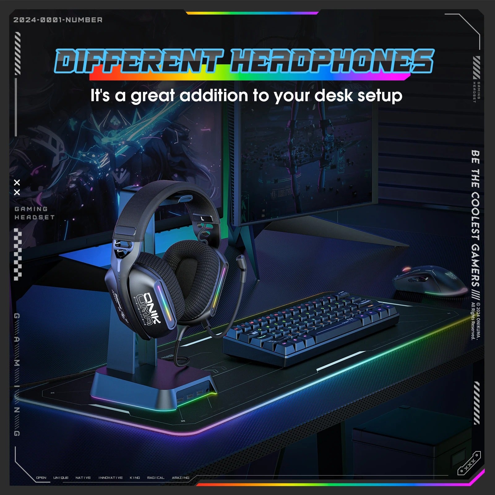 Onikuma Vortex360™ – Dominio Totale in Game